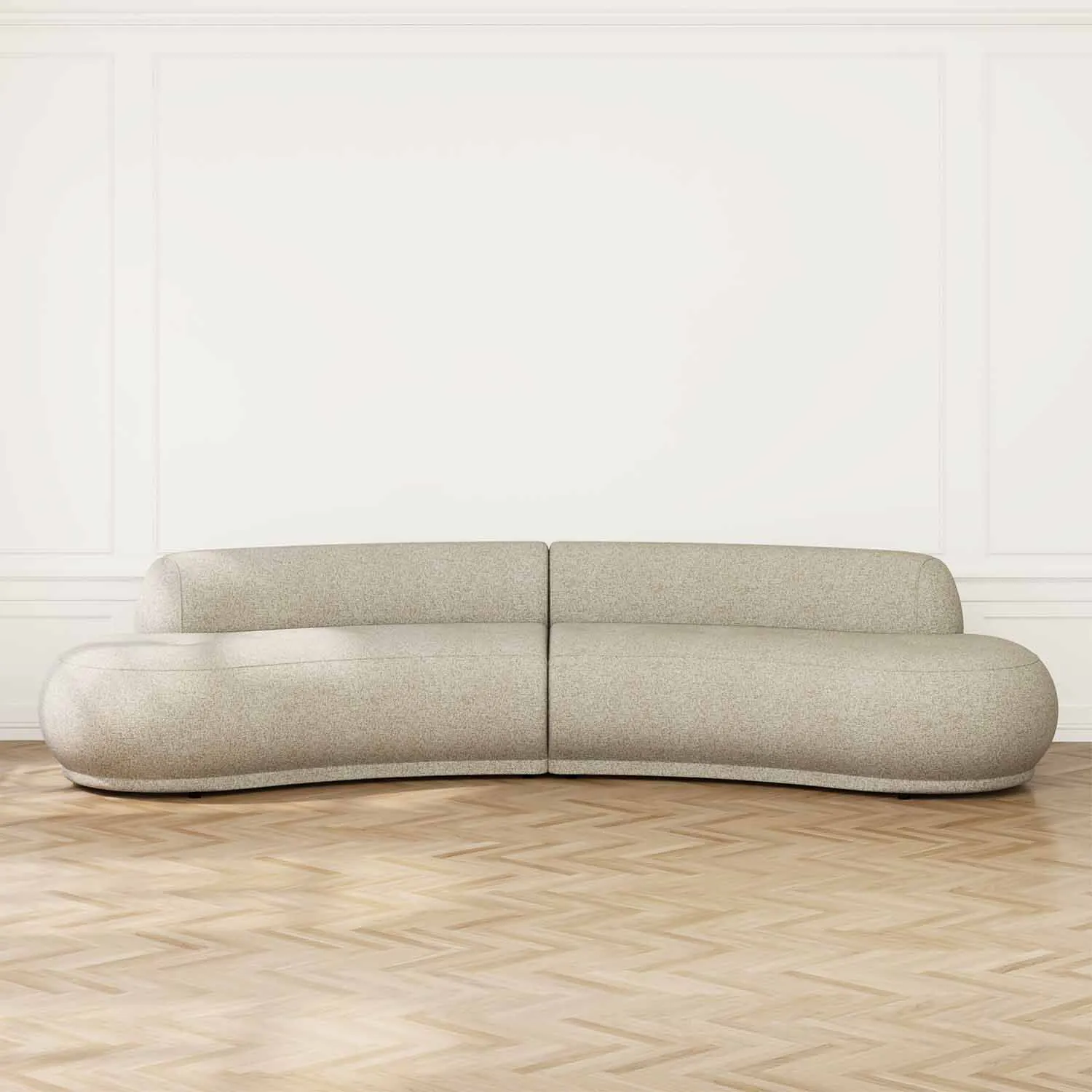 Soffa 3-sits XL 350cm Beige - Bel Air