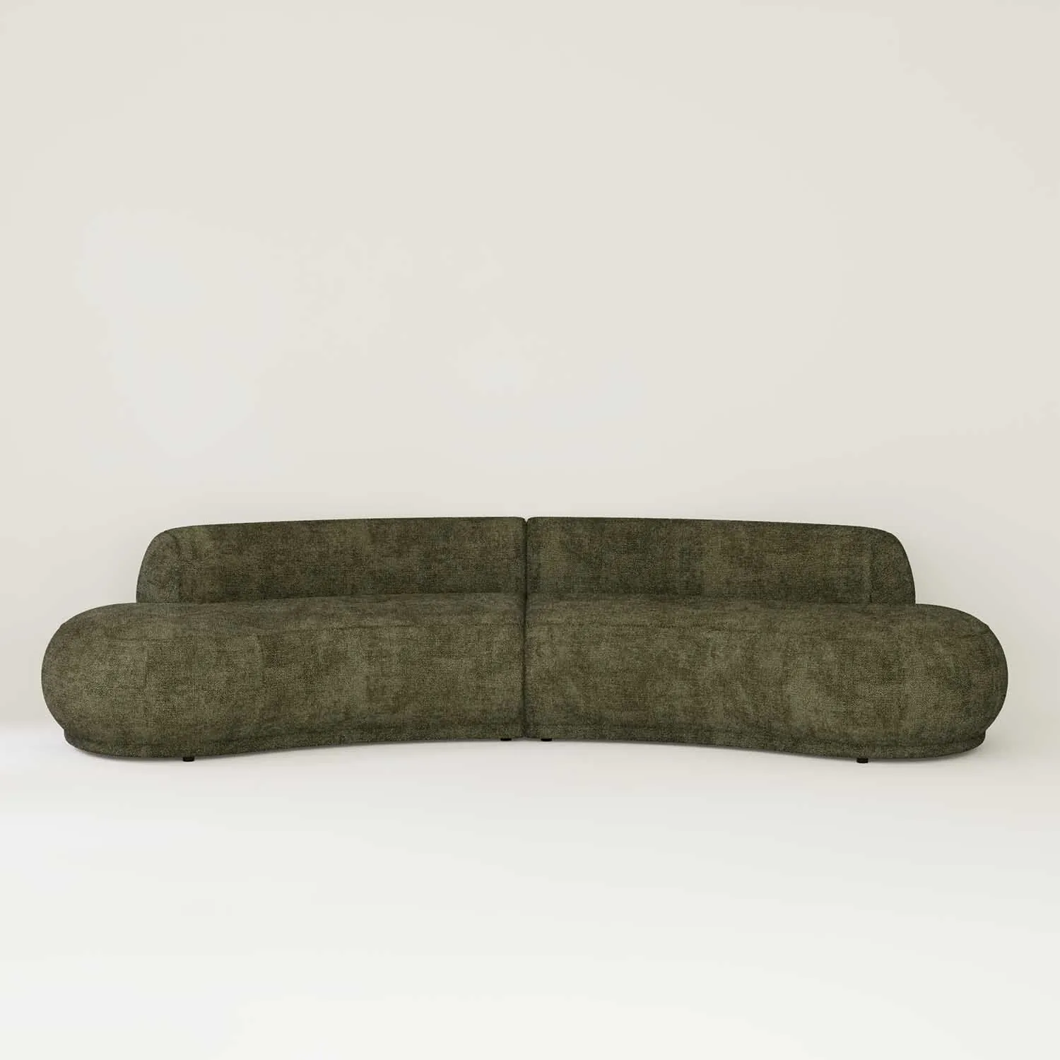 Soffa 3-sits XL 350cm Grön - Bel Air