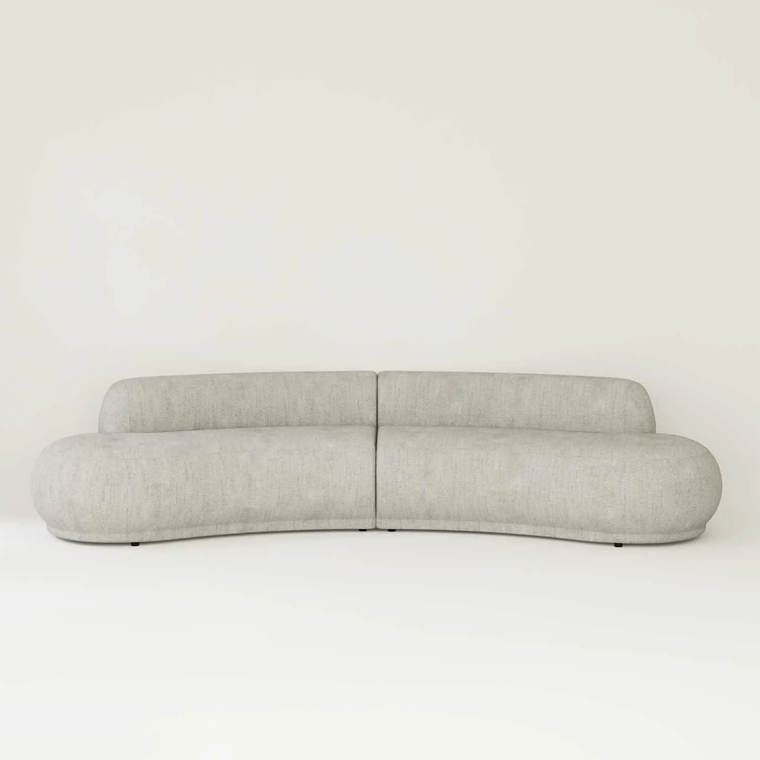 Soffa 3-sits XL 350cm Greige - Bel Air