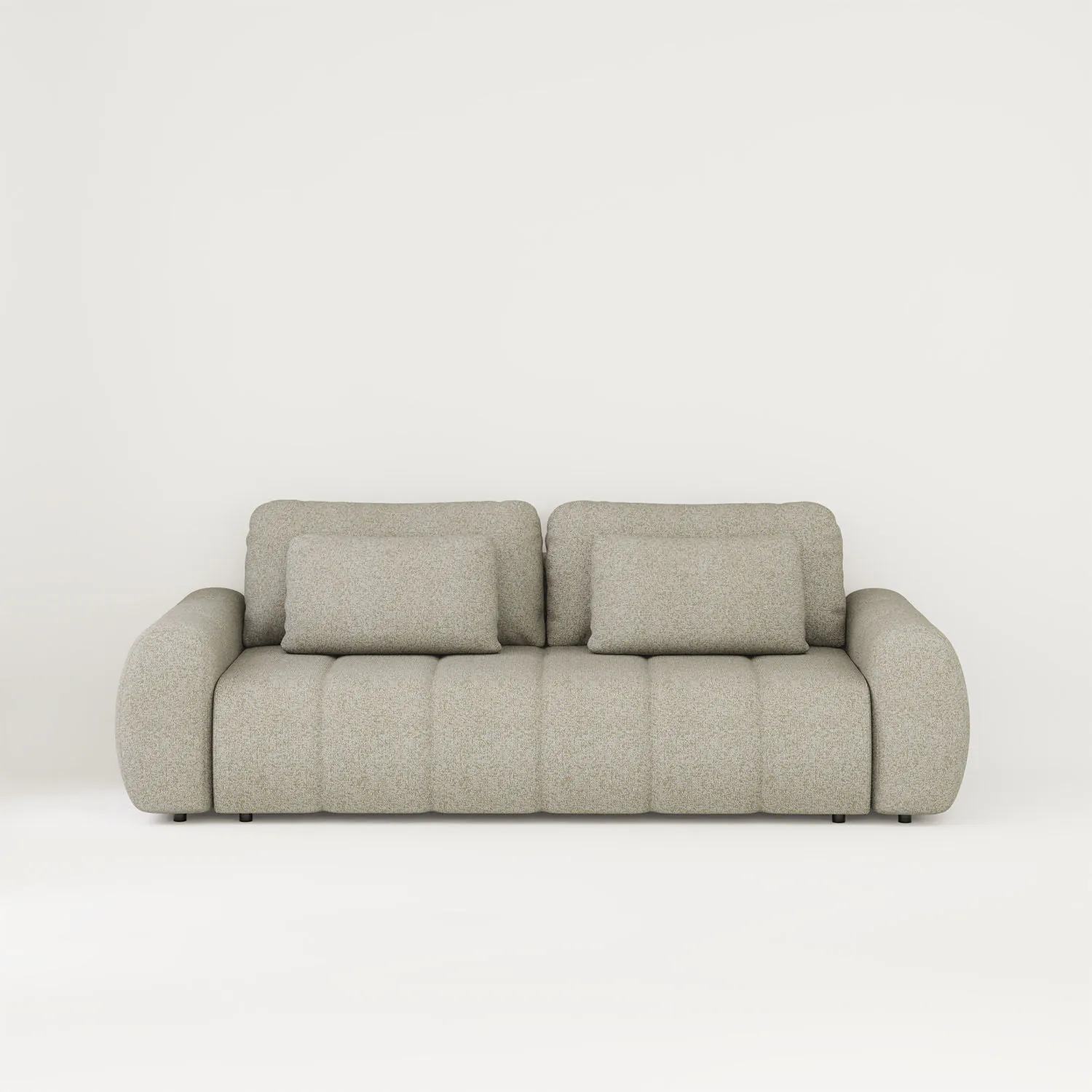 Soffa 3-sits 258cm Beige - Miami