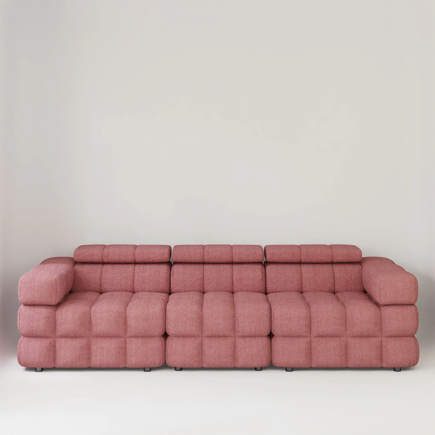 Soffa 3-sits 285cm Rosa  - Paris