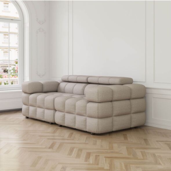 Soffa 2-sits 210cm Sand  - Paris