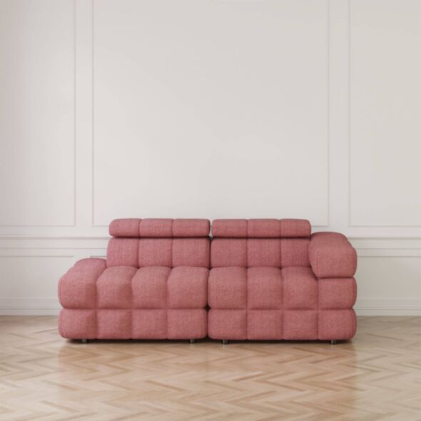 Soffa 2-sits 213cm Rosa Armstöd Höger - Paris
