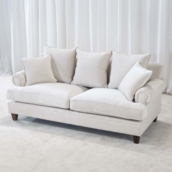 Beige Soffa 2-sits 210cm - Hampton