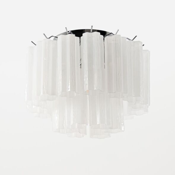 Taklampa Hall Ø45 Opal/Krom - Cagliari