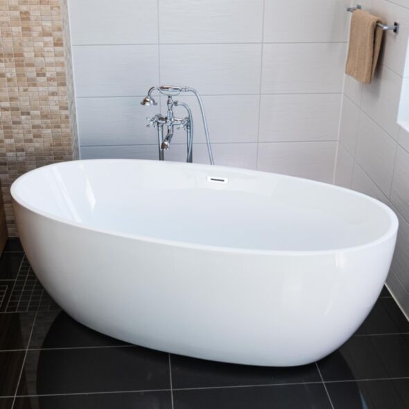 Badkar 170cm Vit - Skagen