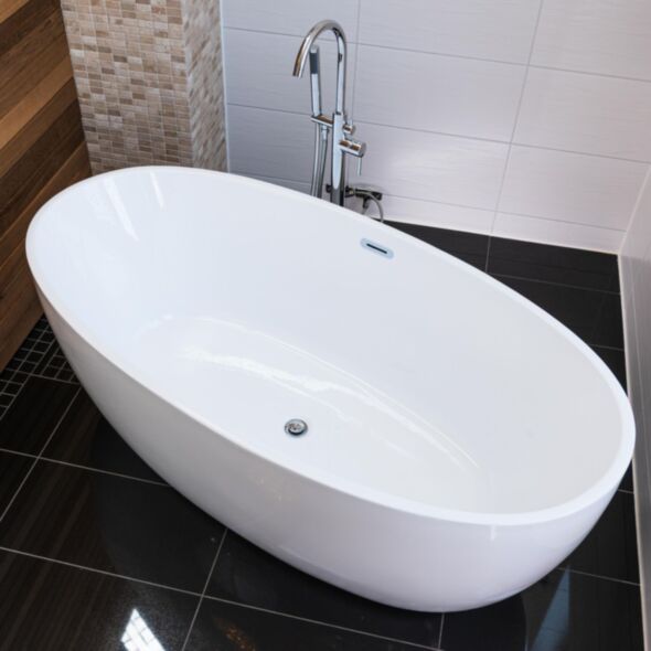 Badkar 170cm Vit - Skagen