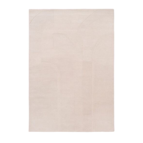 Beige Ullmatta 160x230cm - Valanga