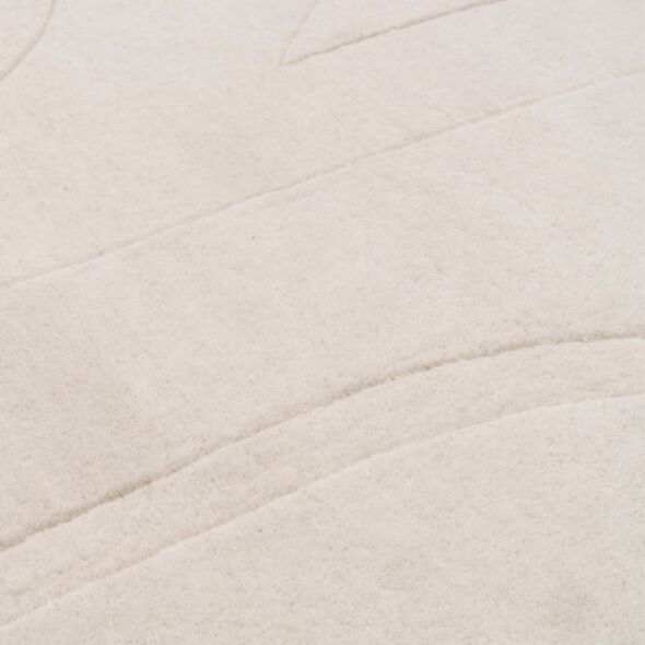 Beige Ullmatta 160x230cm - Valanga