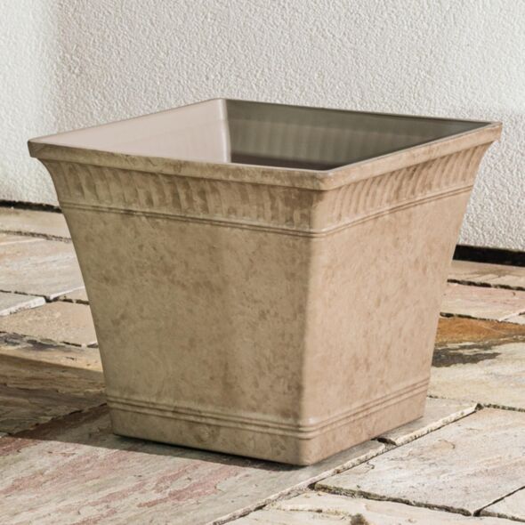 Beige Kruka Utomhus 42x36cm - Hera