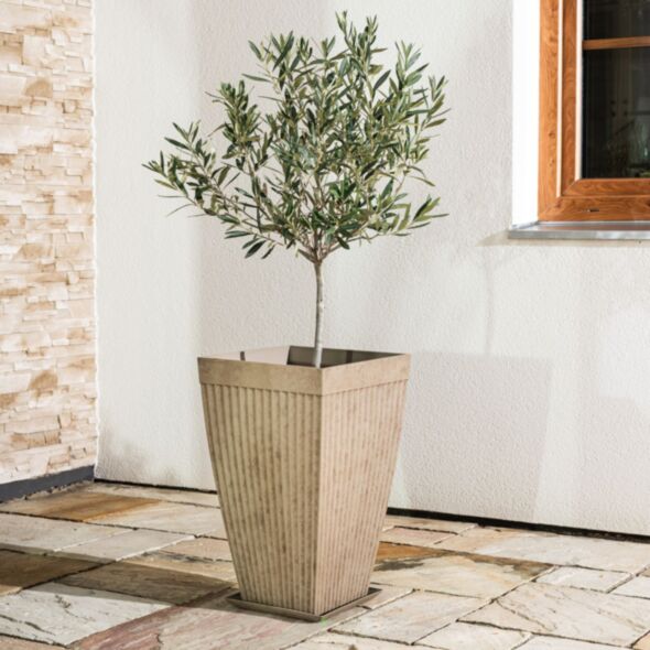 Beige Kruka Utomhus 36x58cm - Luisa