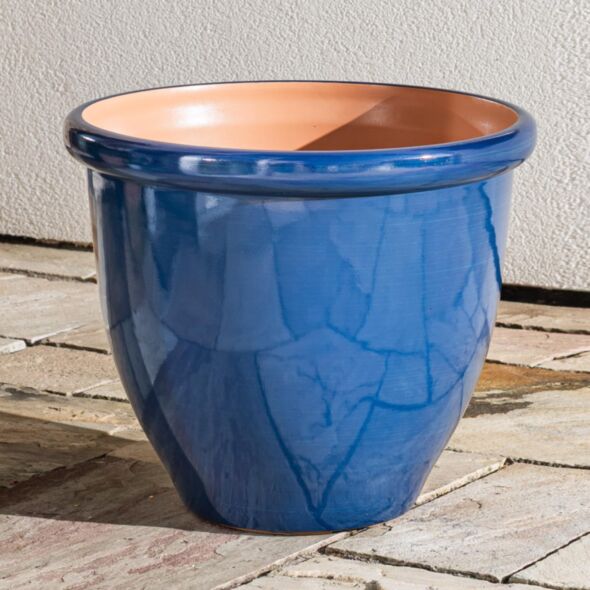 Blå Kruka Utomhus 49x42cm - Anita