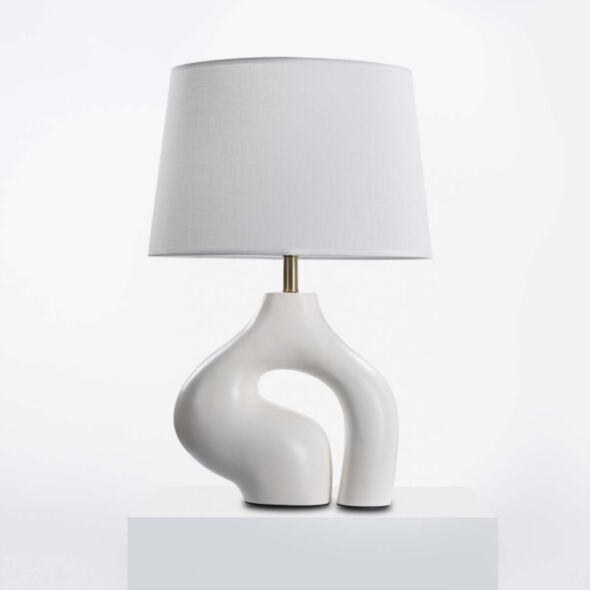 Bordslampa Vit H60 cm - Berlin