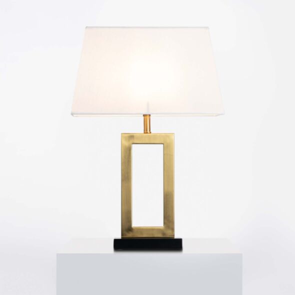 Bordslampa Guld H60cm - Bergamo