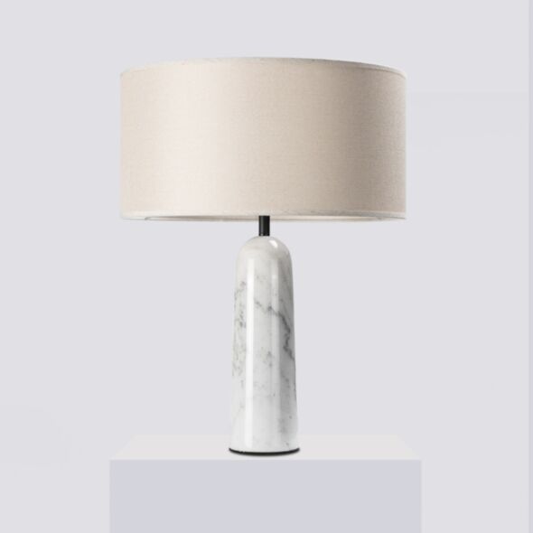 Bordslampa Vit Marmor - Toulon