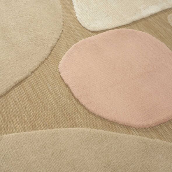 Utomhusmatta 200x290cm Brun/Rosa - Lugares