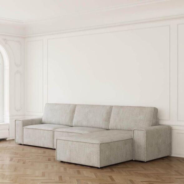 Divansoffa 353cm Greige Höger - Sydney