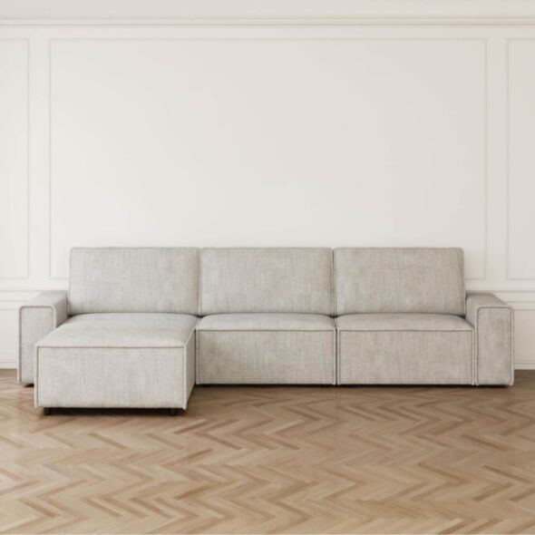 Divansoffa 353cm Greige Vänster - Sydney