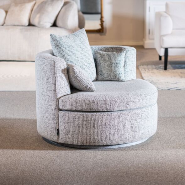 Fåtölj Tweed Coco 80 Snurrbar - Westminster