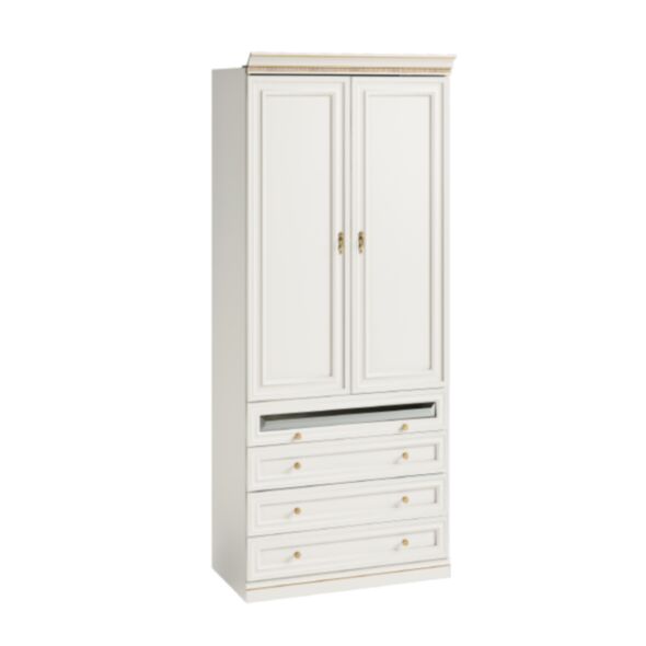 Vit Garderobsmodul 2D03 Panel - Monte Carlo