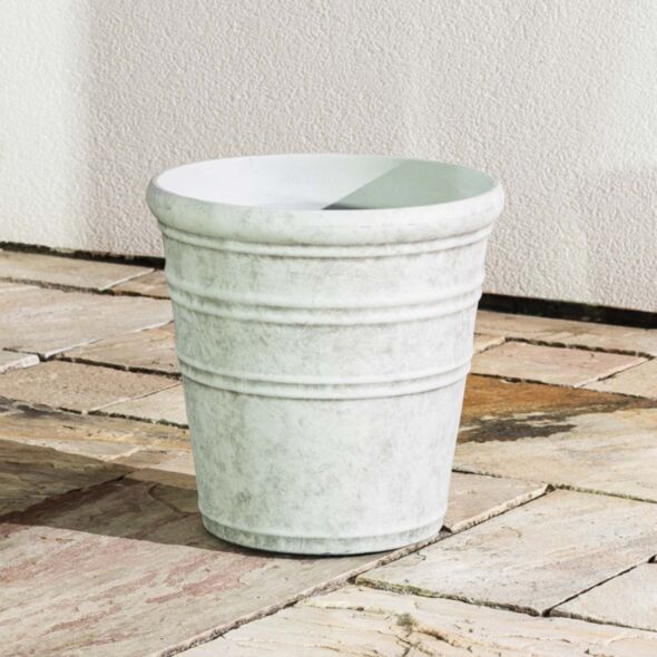 Grå Kruka Utomhus 35x35cm - Flavia