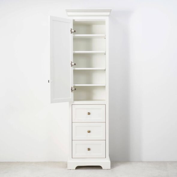 Wyoming Högskåp Badrum Panel 202cm Vit
