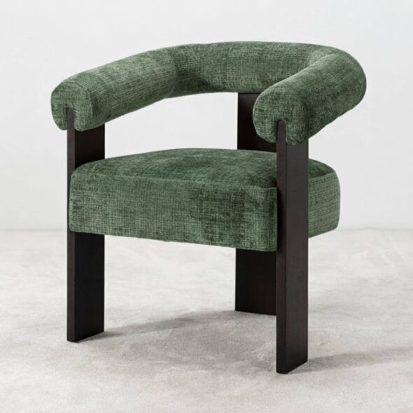 Matstol Wenge/Grön - Santander