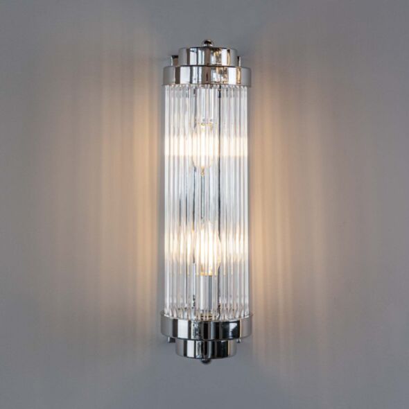 Kristall Vägglampa Nice Krom H40cm