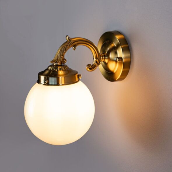 Vägglampa Mässing - Rosendal
