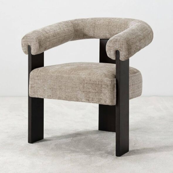 Matstol Wenge/Beige - Santander