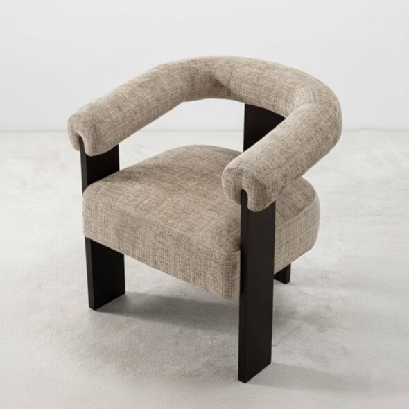 Matstol Wenge/Beige - Santander