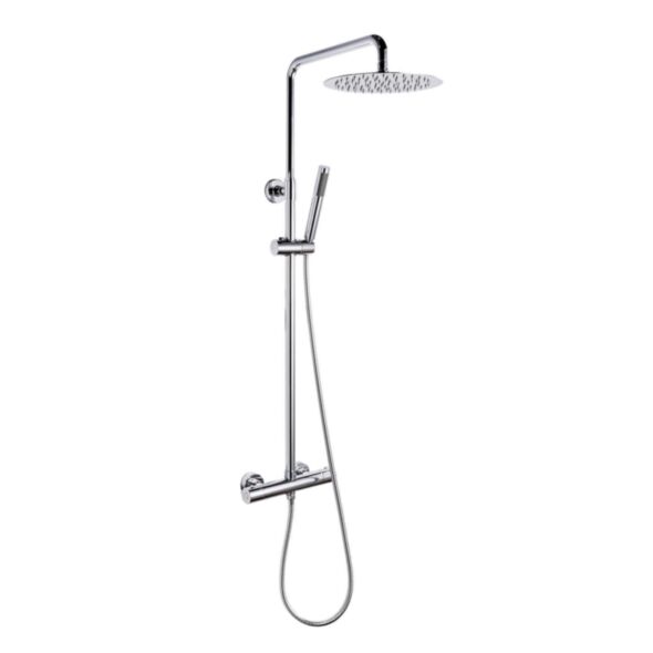 Takduschset Krom Med Blandare 160cc - Modern V1