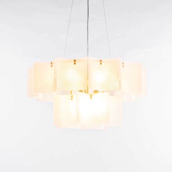 Taklampa Vit Ø65cm - Bellagio