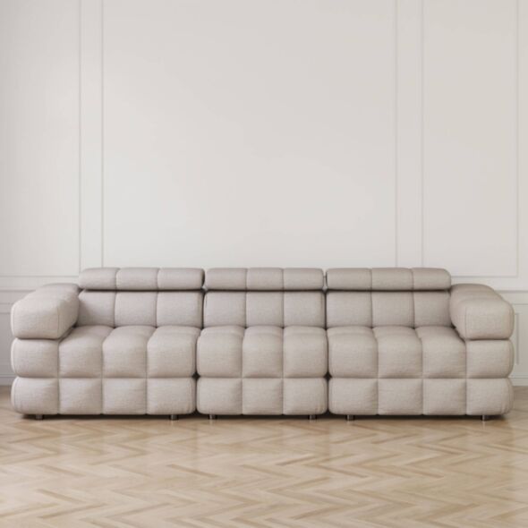 Soffa 3-sits 285cm Sand  - Paris
