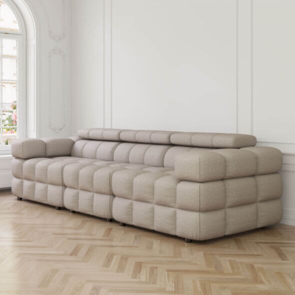 Soffa 3-sits 285cm Sand  - Paris