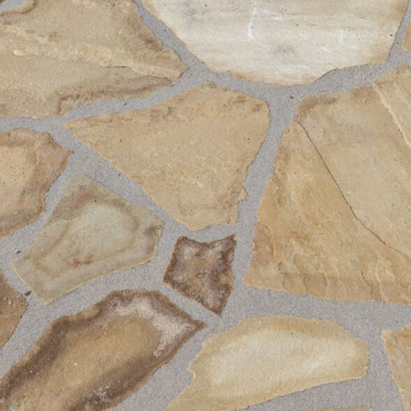 Sandsten - Sand Oregelbunden