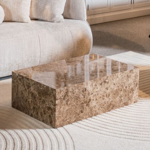 Marmor Soffbord Beige Plint - Jupiter