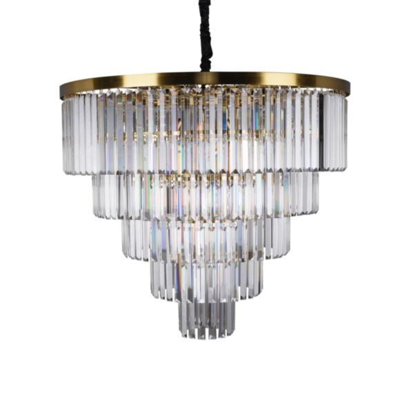 Kristallkrona Guld Ø80cm - Florence