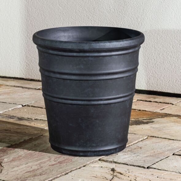 Svart Kruka Utomhus 46x46cm - Flavia