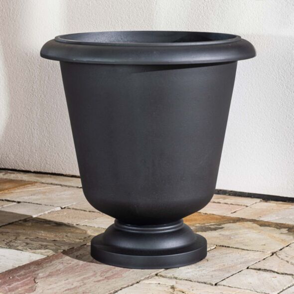 Stor Kruka Utomhus 71x73cm Svart - Gloria