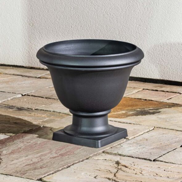 Svart Kruka Utomhus 41x36cm - Gianna