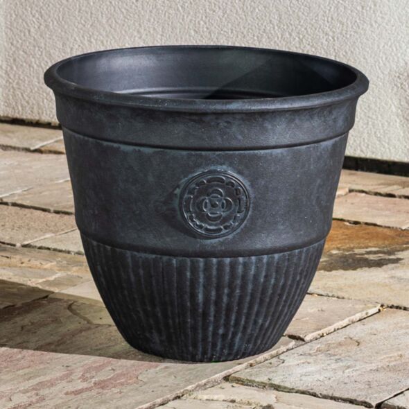 Svart Kruka Utomhus 41x35cm - Antonella