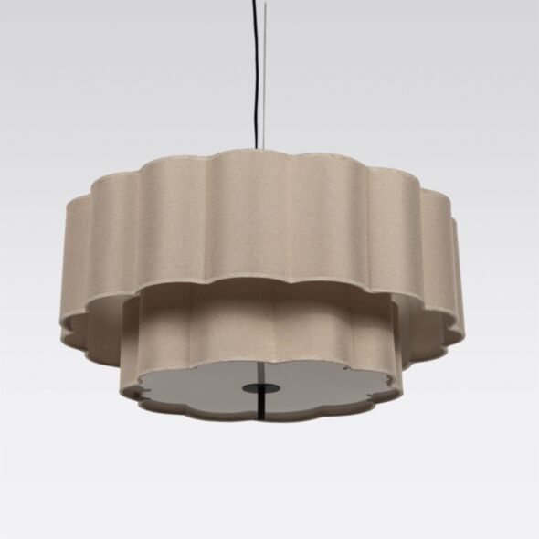 Taklampa Tyg Ø55cm - Okinawa