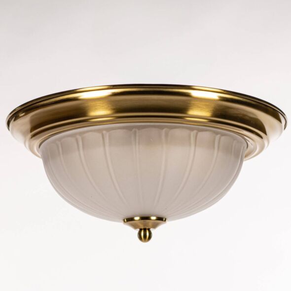 Takplafond Ø33cm Mässing - Monterey