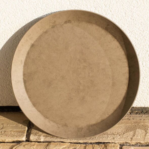 Beige Underlägg Utomhuskrukor Ø30cm