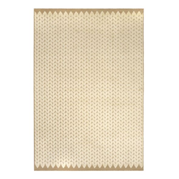 Beige Utomhusmatta 160x230cm - Trenzada
