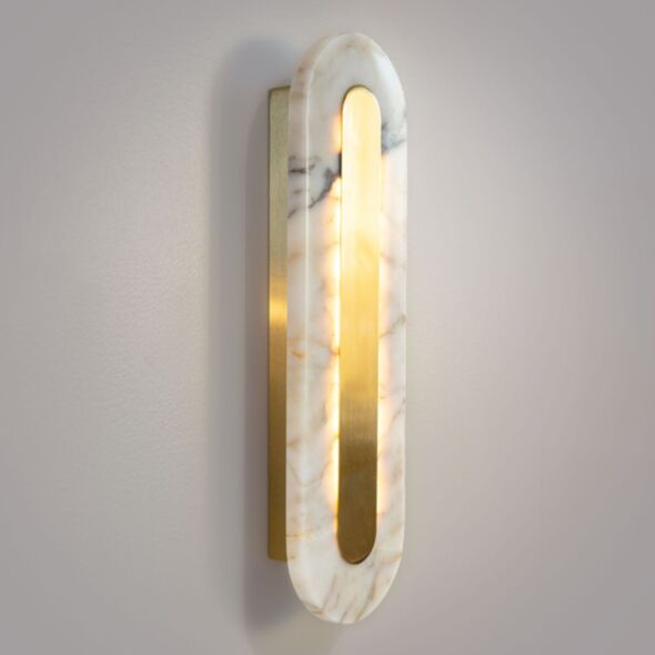 Vägglampa Viola Marmor 40cm - Syracuse