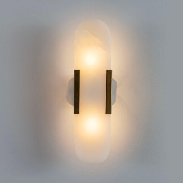 Vägglampa Marmor H40cm - Saint Barth