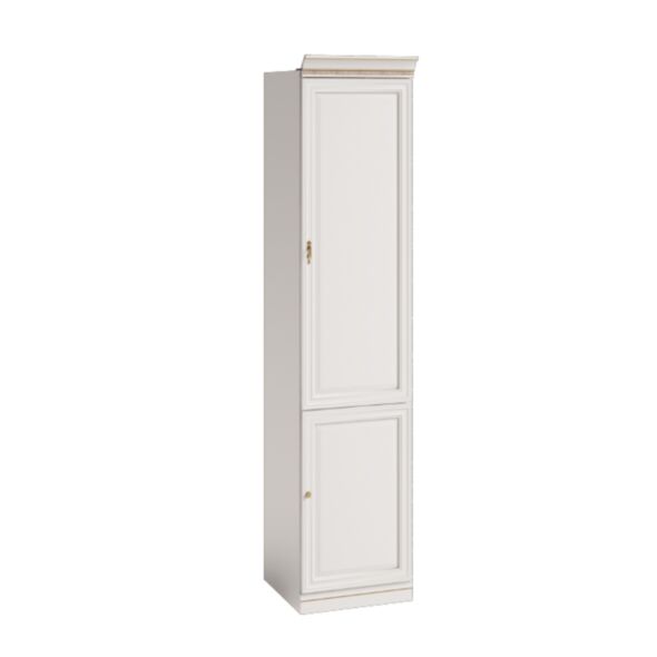 Vit Garderobsmodul 1D-06 Höger Panel - Monte Carlo