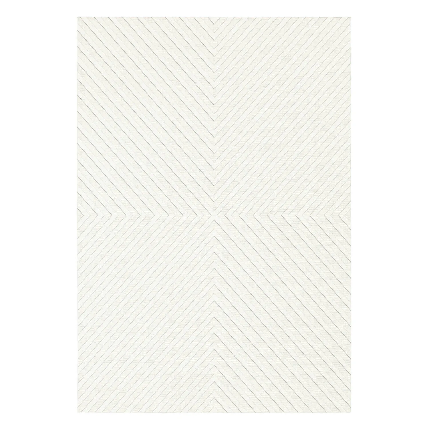 Vit Utomhusmatta 200x290cm - Acores II